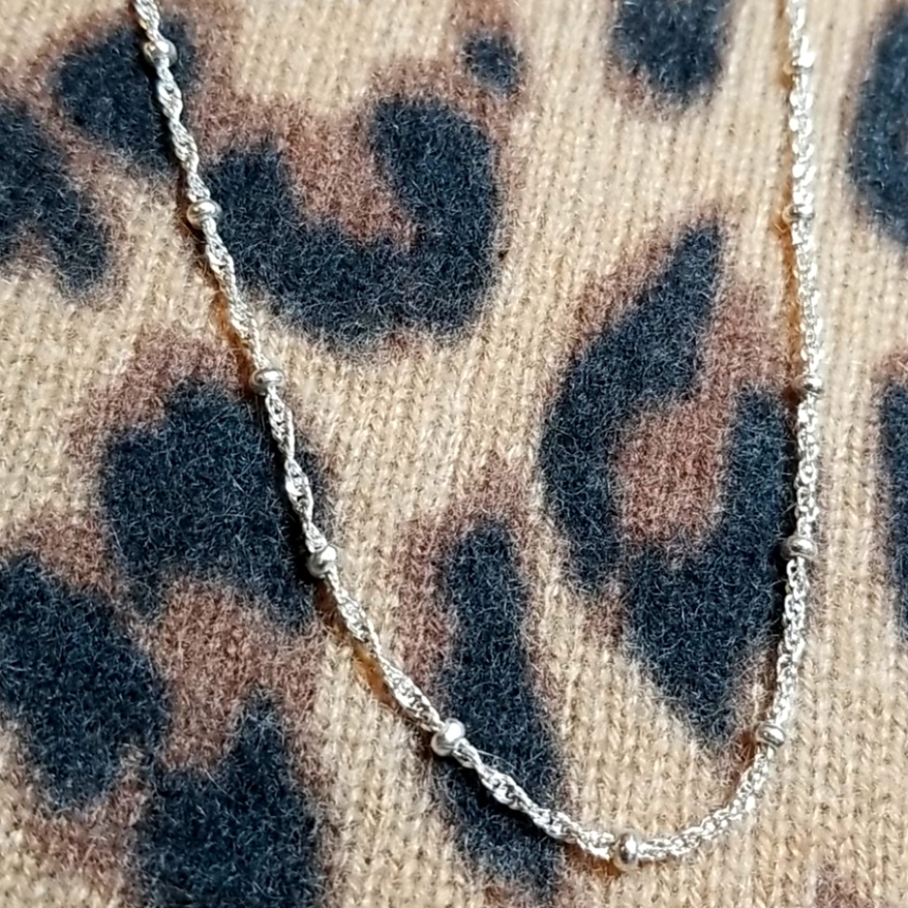 18" ITALIAN ❤ STERLING SILVER Necklace